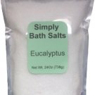Eucalyptus natural bath salt with organic oils