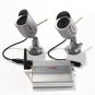 Wireless Video Audio Security Surveillance 2 Camera System w/ IR Night Vision