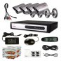 KARE 4 CH CCTV Security Surveillance DVR Outdoor IR Camera System w/ SONY CCD