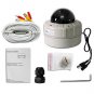 Vandalproof Vari-focal 4-9mm Security Surveillance Camera w/ SONY CCD+18m Cable