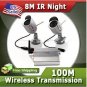 Kare Wireless Video Audio Security Surveillance 2 Camera System w/ IR Night Vision