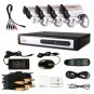 KARE 4 Channel CCTV Security Camera System with Sony Super HAD Day Night Outdoor Cameras