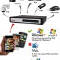 KARE 8 CH Video Security System with Internet/Mobile Remote Access and 4 Sony CCD Color IR Cameras