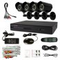 KARE 4 CH CCTV Security Surveillance DVR Outdoor Day Night LED IR Camera System