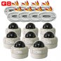 KARE 8 Pack Vandalproof Vari-focal 4-9mm Security Surveillance Camera w/ SONY CCD+18m Cable