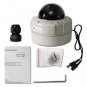 KARE 8 Pack Vandalproof Vari-focal 4-9mm Security Surveillance Camera w/ SONY CCD+18m Cable