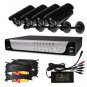 KARE CCTV 4 Audio LED IR Security Camera 4 CH Surveillance DVR System 500GB HDD