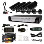 KARE CCTV 4 Audio LED IR Security Camera 4 CH Surveillance DVR System 500GB HDD