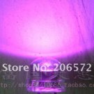 500 pcs 5mm super bright straw hat astigmia white to pink LED light-emitting diode (LED)  ROHS