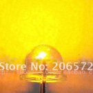500 pcs 5mm super bright straw hat astigmia white to yellow LED  Automatic flashing  ROHS
