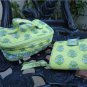 Vera Bradley Citrus Mini Zip Wallet & Matching Jewelry Case
