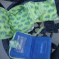 Vera Bradley Citrus Mini Zip Wallet & Matching Jewelry Case