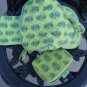 Vera Bradley Citrus Mini Zip Wallet & Matching Jewelry Case
