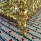 Vintage Brass Tissue Holder