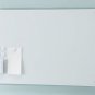 Audio-Visual Direct Magnetic White Glass Dry-Erase Board Set - 24" x 36"