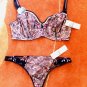 Felina Bra 34DD & Thong M Set Full Busted Sexy @LOOK@