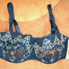 Chantelle Bra 34DD NWT Gold Embroidery GORGEOUS