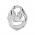 Eileen Fisher Melange Microstripe Infinity Scarf Gray Jersey NWT Eileen Fisher Melange Microstripe Infinity Scarf Gray Jersey NWT