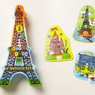 Anthropologie Three Paris Puzzles in One France Parisian Monuments Eiffel Tower Colorful Anthropologie Three Paris Puzzles in One France Parisian Monuments Eiffel Tower Colorful