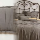 2 Pcs Anthropologie Sophie Linen Euro Sham Grey Woven in Portugal 2 Pcs Anthropologie Sophie Linen Euro Sham Grey Woven in Portugal