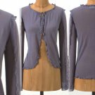 L Anthropologie Clutched Cardigan Cardi Large Grey by Portrait of a Girl L Anthropologie Clutched Cardigan Cardi Large Grey by Portrait of a Girl