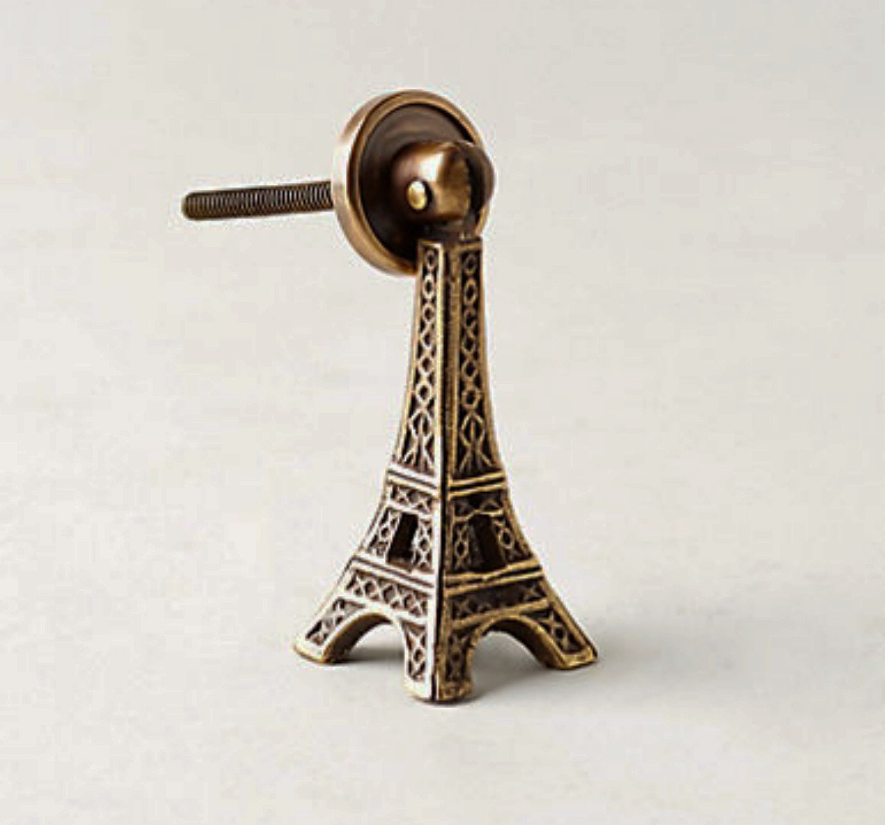 4 Pcs Anthropologie City Of Light Knob Paris Eiffel Tower Drawer Knobs