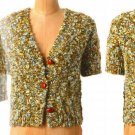 S Anthropologie Back Roads Cardigan Small 2 4 $148 Sweater Green Tweed