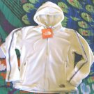 North Face TKA Fleece Jacket Small 2 4 Full Zip Vintage White Grey Trim NWT North Face TKA Fleece Jacket Small 2 4 Full Zip Vintage White Grey Trim NWT