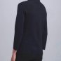 Size 2 Armani Collezioni Two-Button Knit Jacket Small $1,055 Perse Blue Cotton