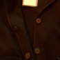 Size 2 Armani Collezioni Two-Button Knit Jacket Small $1,055 Perse Blue Cotton