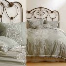 Anthropologie Imogen Duvet Cover King Grey Gray Morracan Inspired Cotton Percale Anthropologie Imogen Duvet Cover King Grey Gray Morracan Inspired Cotton Percale