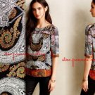 Anthropologie Tangier Paisley Tee XSmall 0 2 Orange Motif Top Blouse Shirt Twelfth Street Anthropologie Tangier Paisley Tee XSmall 0 2 Orange Motif Top Blouse Shirt Twelfth Street