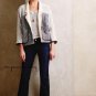 Anthropologie Lindsome Gallery Jacket XSmall 0 2 Grey SOFT Deconstruced Terry