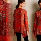 Anthropologie Paisley Cloud Tunic Small 2 4 Orange & Nude Cami Anthropologie Paisley Cloud Tunic Small 2 4 Orange & Nude Cami