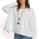 Free People Cupcake Sunrise Pullover XSmall 0 2 Ivory Dolman Slouchy Shark Bite Free People Cupcake Sunrise Pullover XSmall 0 2 Ivory Dolman Slouchy Shark Bite