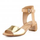 $398 NIB Eileen Fisher Catch Leather Ankle Wrap Sandals 7.5 Metallic 7 1/2 Shoes $398 NIB Eileen Fisher Catch Leather Ankle Wrap Sandals 7.5 Metallic 7 1/2 Shoes