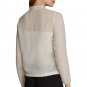 $258 Eileen Fisher Natural Drape Front Top XSmall 0 2 Bone The Fisher Project