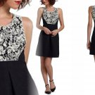 Anthropologie Lace Yoke Dress 12 - Fits like 10 - Black Ivory Lace Moulinette Soeurs Anthropologie Lace Yoke Dress 12 - Fits like 10 - Black Ivory Lace Moulinette Soeurs