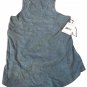 Free People Circle Back Ribbed Tank Small 2 4 Blue Hook & Eye Back Closure
