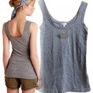 Anthropologie Layering Tank Petite XXS Heather Grey Tee Top Shirt Anthropologie Layering Tank Petite XXS Heather Grey Tee Top Shirt