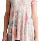 Anthropologie Acuarela Tee Medium 6 8 Pink Motif Slight Glimmer Pastels Anthropologie Acuarela Tee Medium 6 8 Pink Motif Slight Glimmer Pastels