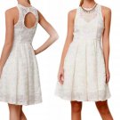 $268 Anthropologie Isadora Dress 10 Large White by Tracy Reese Cut Out Back NWT $268 Anthropologie Isadora Dress 10 Large White by Tracy Reese Cut Out Back NWT
