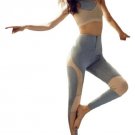 Free People Mesh Mirage Leggings XSmall 0 2 Grey Exercise Dance Workout Tights Free People Mesh Mirage Leggings XSmall 0 2 Grey Exercise Dance Workout Tights