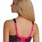Panache Ultimate Maximum Control Sports Bra 28DD Neon Pixel Print