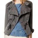 Anthropologie Drawstring Anorak Small 2 4 Dark Grey Jacket Soft Comfy Anthropologie Drawstring Anorak Small 2 4 Dark Grey Jacket Soft Comfy