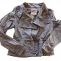 Anthropologie Drawstring Anorak Small 2 4 Dark Grey Jacket Soft Comfy