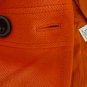 12P Talbots Double Breasted Wool Blazer Large Petite $298 Orange Jackie O Style