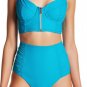 Amoressa Zip Underwire Bikini Top 10 Jade by Miraclesuit