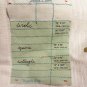 Anthropologie Ice Storm Tablecloth Black Motif 72" x 100"