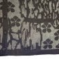 Anthropologie Leopard Shimmer Cardigan Medium Silver Grey Sweater Cotton Knitted & Knotted